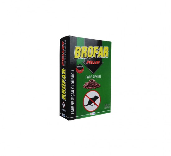 BROFAR PELLET FARE YEMİ ZEHİRİ 80GR*100