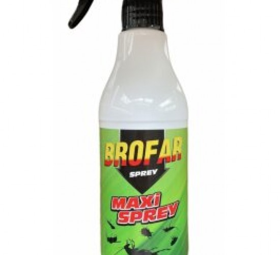 BROFAR MAXİ ( SIVI ) İLAÇ SPREY ( 450ML ) ( S.SİNEK & K.SİNEK & T.KURUSU & KARINCA & PİRE & H.BÖCEK)*6X4