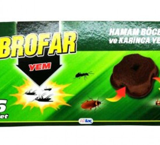 BROFAR ( 6PCS ) HAMAMBÖCEĞİ VE KARINCA YEMİ*6X8