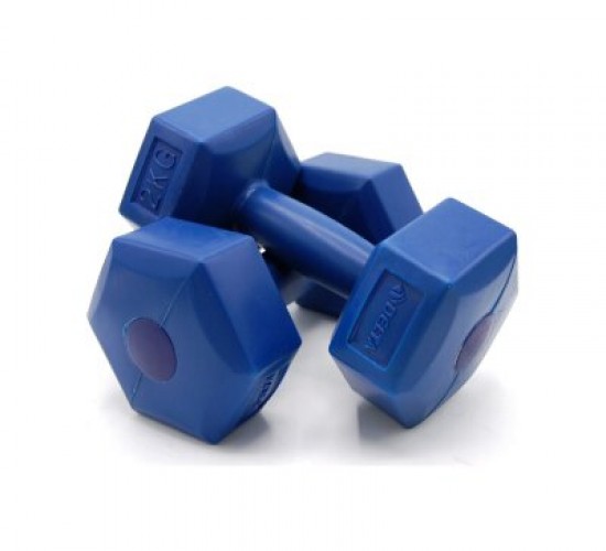 MRT SPOR ( 2KG ) PLASTİK KÖŞELİ DAMBIL ( 2PCS )*1
