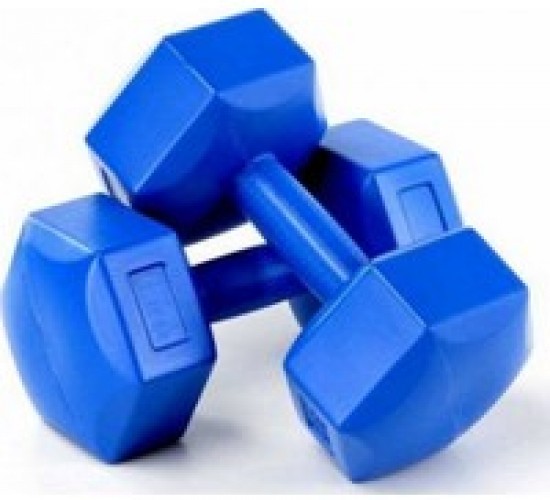 MRT SPOR ( 8KG ) PLASTİK KÖŞELİ DAMBIL ( 2PCS )*1