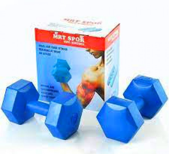 MRT SPOR ( 7KG ) PLASTİK KÖŞELİ DAMBIL ( 2PCS )*1
