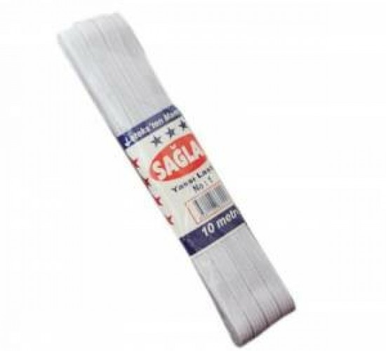 SAĞLAM ( BEYAZ ) ( YASSI ) ( NO-3 ) ( 10MT ) DON LASTİK*5X60