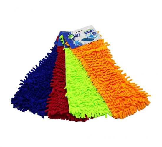 VİPER VİPEX ( 40CM ) ( YEDEK ) MİKROFİBER RENKLİ ( MAKARNA ) MOP*12X20