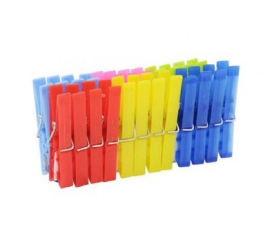 AKYAZI-055 ( 24PCS ) ( FİLİZ ) ( PLASTİK ) MANDAL*150