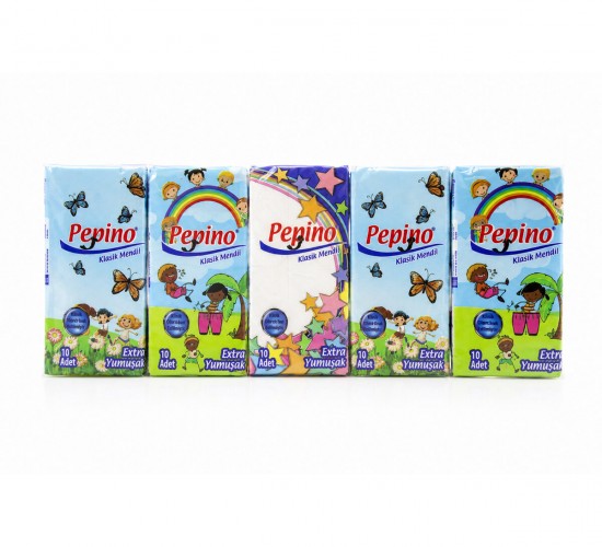 PEPİNO ( 10PCS ) KAĞIT CEP MENDİL*240=K