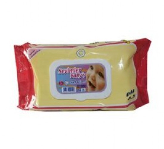 SEVİMLER 72PCS KAPAKLI ISLAK MENDİL*24=K