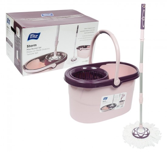 TİTİZ TP-667 STORM OTOMATİK MOP TEMİZLİK KOVASI 10LT*1