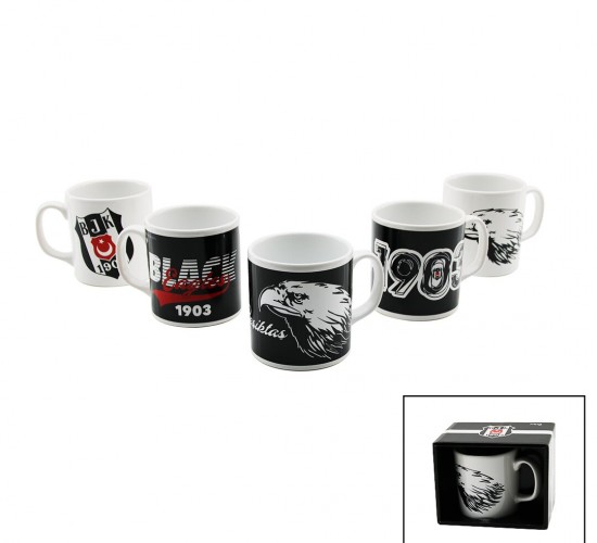 MGM MUG ( BEŞİKTAŞ & BJK ) TARAFTAR SERAMİK KUPA BARDAK*18=K