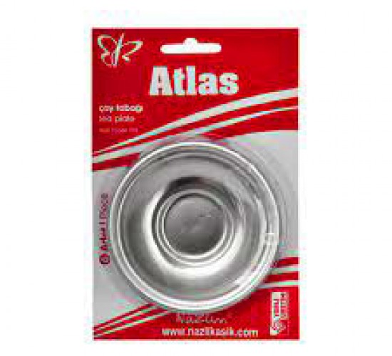 ATLAS-703  6PCS METAL ÇAY TABAK*50