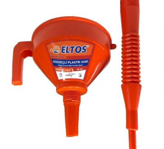 ELTOS ESH-160 PLASTİK SÜZGEÇLİ HUNİ  1.2LT X 160MM*30