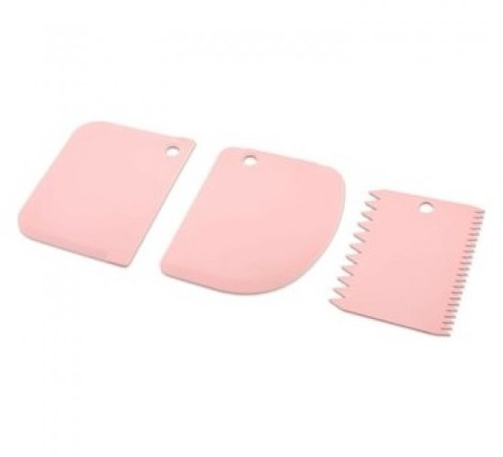 SUN BAKERY PD-3204  ( 3 PCS ) PADA PLASTİK HAMUR KESİCİ & KAZIYICI*48