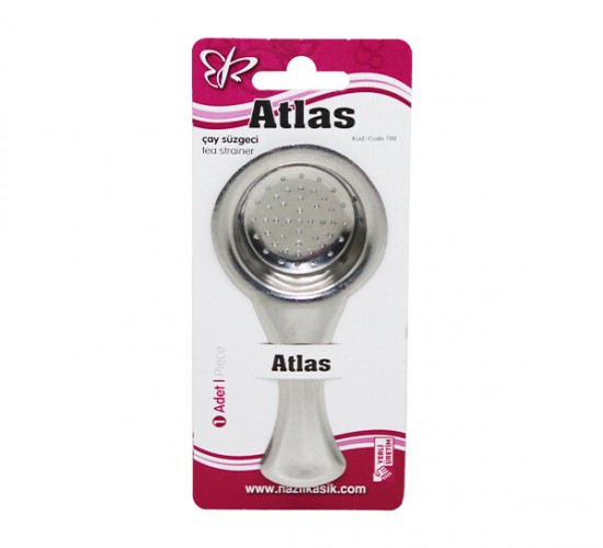 ATLAS-780 KOMPLE METAL ÇAY SÜZGEÇ*50X10