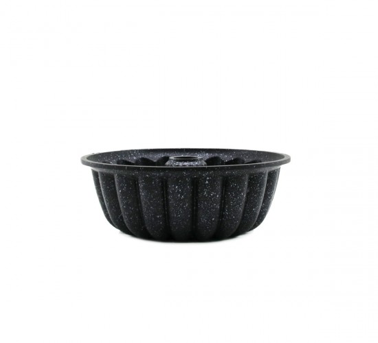 TAŞHAN ( DÖKÜM ) ( GÖBEKLİ ) KEK KALIP ( KLASİK DİLİMLİ MODEL ) ( ÇAP: 25CM  & DERİNLİK: 9.5CM )*10