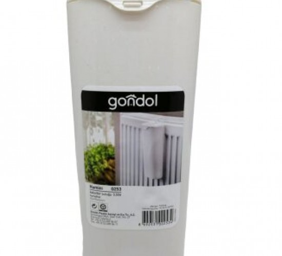 GONDOL G-253 HUMİNİ KALORİFER SULUK ( 0.50LT ) ( BEYAZ PLASTİK ) ( 90X195X45MM )*36=K