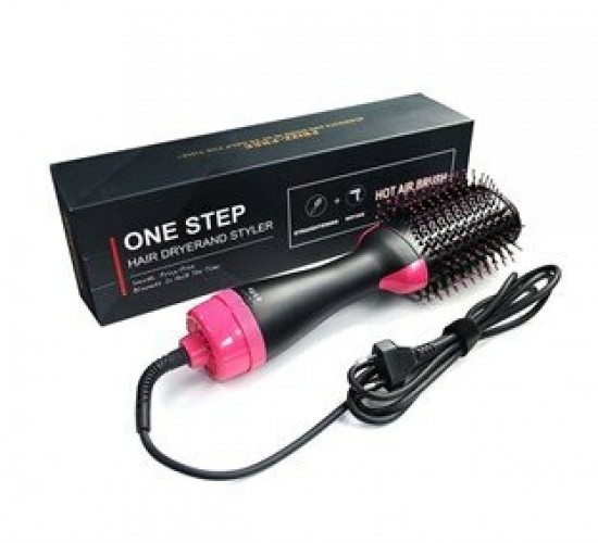 DEMPOWER DP-16 ( 2İN1 ) ROYAL HİLLS ONE STEP KURUTMALI SAÇ DÜZLEŞTİRİCİ & ELEKTRİKLİ ( FÖN TARAK ) 1200W*18