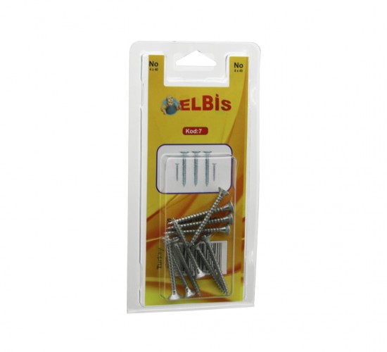 ELBİS-07 ( 4X40 ) SUNTA VİDASI*12X24