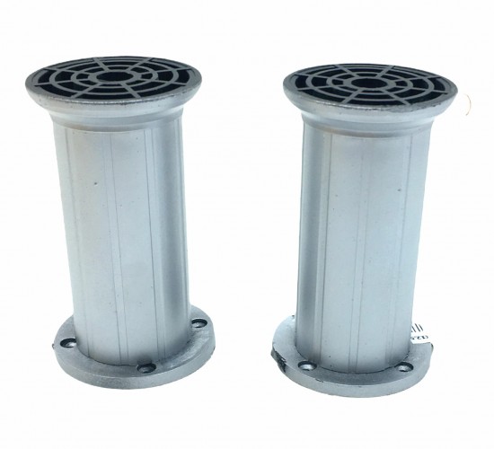 İBİCO ( 90-2803-12-12 ) ( 12CM X 51MM ) ( GRİ PLASTİK AYARLANABİLİR ) KOLTUK BAZA AYAK*10X10