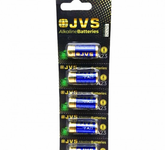 JVS A23 LR23 12V ARAÇ & OTO KUMANDA PİLİ ( 5Lİ KART )*400