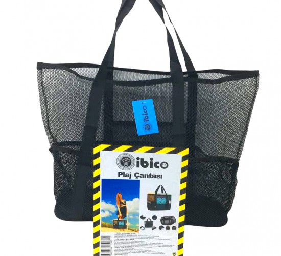 İBİCO PLAJ ÇANTASI FİLELİ*12