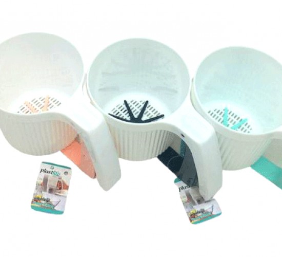PLASTLİFE KP-140 ( PLASTİK ) ( PRATİK ÇEVİRMELİ ) UN ELEK* 48