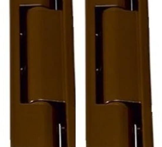 DÜZ METAL ( KAHVERENGİ & METAL ) ( 95MM & PVC KAPI ) MENTEŞE*20X7.5
