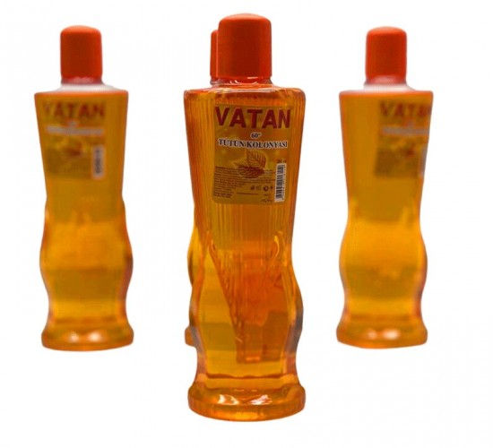 VATAN ( 300ML ) ( TÜTÜN ) KOLONYASI ( 60° ) ( PLASTİK ŞİŞE )*12X6