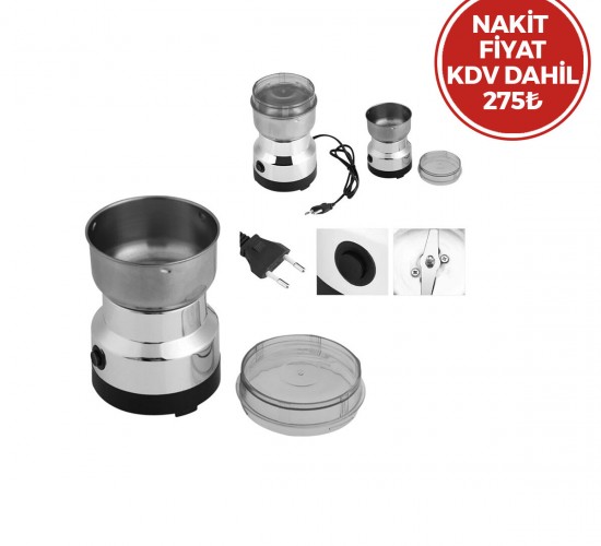 BGC NM-8300 ELECTRİC GRİNDER LÜX PRATİK ( ELEKTRİKLİ ) ÇELİK ÖĞÜTÜCÜ ( 200W ) ( 50GR )*36