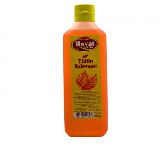 HAYAT ( 900ML ) ( TÜTÜN ) KOLONYA BİDON*24