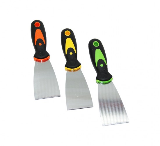 DMAX DMX-4190 ( 50MM ) METAL SPATULA FİBER SAPLI*12X20