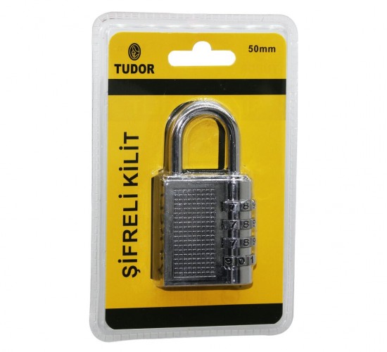 TUDOR REAL ÖZS ( ŞİFRELİ ) ( 50MM ) ASMA KİLİT*8X20