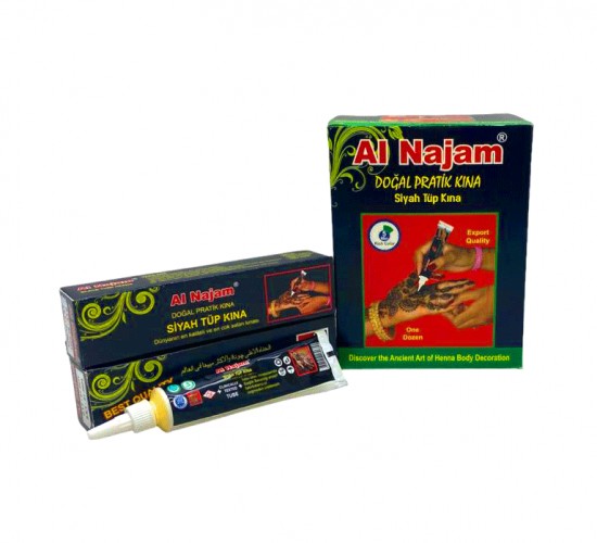AL NAJAM ( SİYAH ) TÜP KINA 30GR*12X24