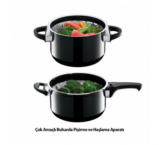 PABLITO HOME PBT-958 ( METAL ) BUHARDA SEBZE PİŞİRİCİ SEPET & HAŞLAMA APARATI ( 14--22CM ) ( AÇ-KAPA SEPET & PORTATİF AYAKLAR )*200