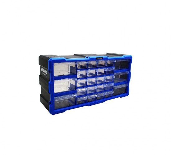 SUPER-BAG ASR-6004 ( 26LI ) ( 6BYK+20KÇK ) YATAY MONOBLOK ÇEKMECE SETİ ( 49.7X15.7X25CM )*4