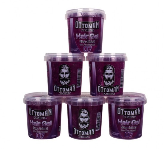 OTTOMAN KASIRGA ( 150ML ) ( MOR ) ( GÜÇLÜ SERT ) SAÇ JÖLESİ*6X16