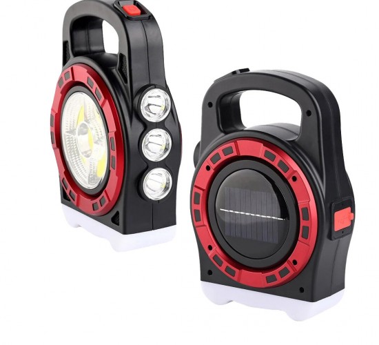 HURRY.BOLT HB-6678-C-L ( 3IN1 ) ( 20W ) ( SOLAR & USB ŞARJLI ) EL FENERİ & POWERBANK ( EL ÇANTASI MODELİ )*60