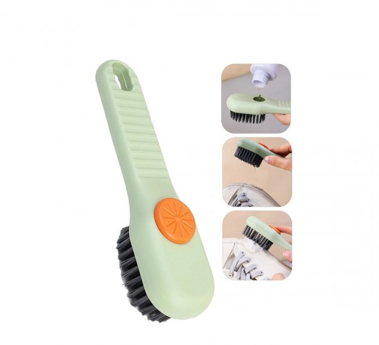 ENFA ENF-762 ( SIVI HAZNELİ ) BULAŞIK & AYAKKABI TEMİZLEME FIRÇASI ( RENKLİ PLASTİK )*500