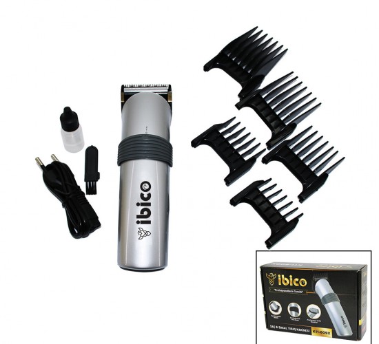 İBİCO DINGILG K11-609X RD-609X SAÇ & SAKAL KESME TRAŞ MAKİNESİ ( FİŞ ŞARJLI & 2 KADEMELİ HIZ AYARI )*60
