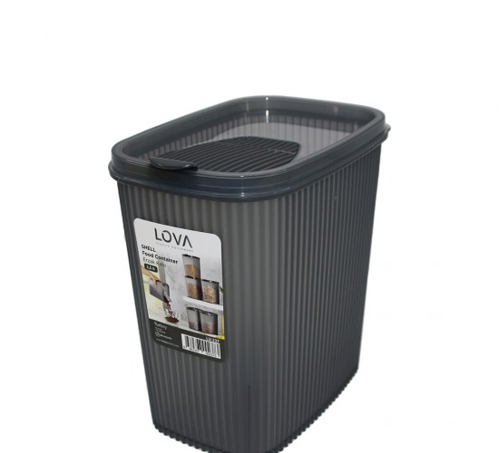 LOVA LV-237 ( 2.5 LT ) SHELL ERZAK SAKLAMA KABI PLASTİK*24=K