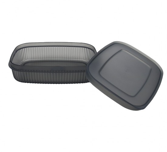 LOVA LV-274 ( 600ML & GRİ ) SHELL SAKLAMA KABI PLASTİK*24=K