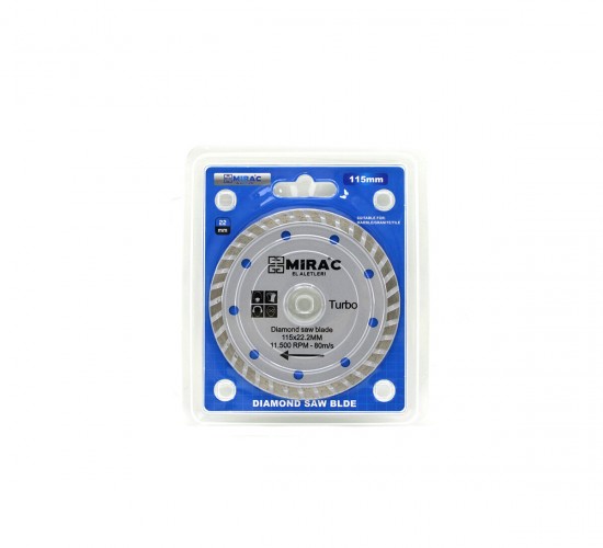 TURĞUTLAR TOOLS ( 115MM X 1.9MM ) ( MERMER ) KESİCİ DİSK İNCE HASSAS & TURBO KESİCİ & CERAMIC ( SPRAL TAŞI )*200