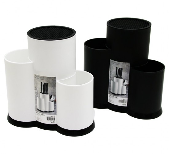 LOVA DUOLİNE LV-DP-293 MULTİ DİK KAŞIKLIK & BIÇAKLIK ( 3 BÖLMELİ & TEZGAH ÜSTÜ ) MİX & PLASTİK*12=K