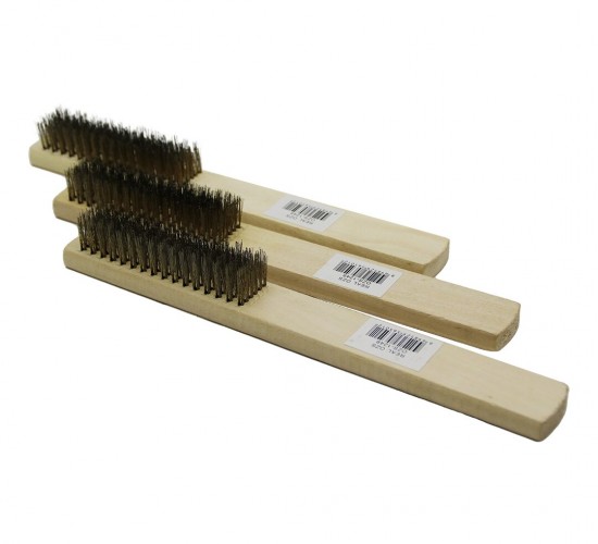 DMAX DMX-4247 ( AHŞAP SAPLI ) TEL FIRÇA*12X30