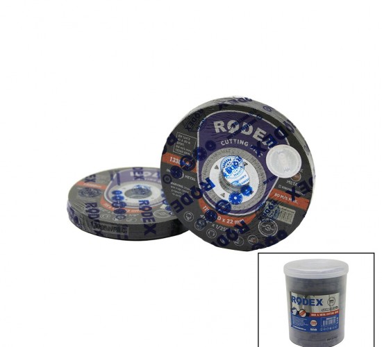 RODEX SRM-10115N ( 115MM X 1.0X22 ) İNOX METAL KESİCİ DİSK ( SPRAL TAŞI )*10X60