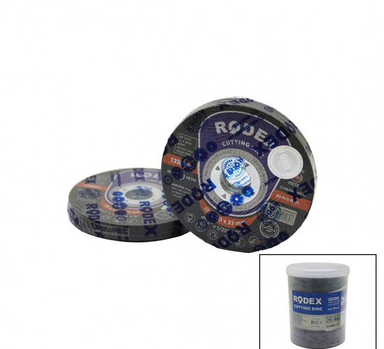 RODEX SRM-115 ( 115MMX3.0X22 ) METAL KESİCİ DİSK ( SPRAL TAŞI )*5X54
