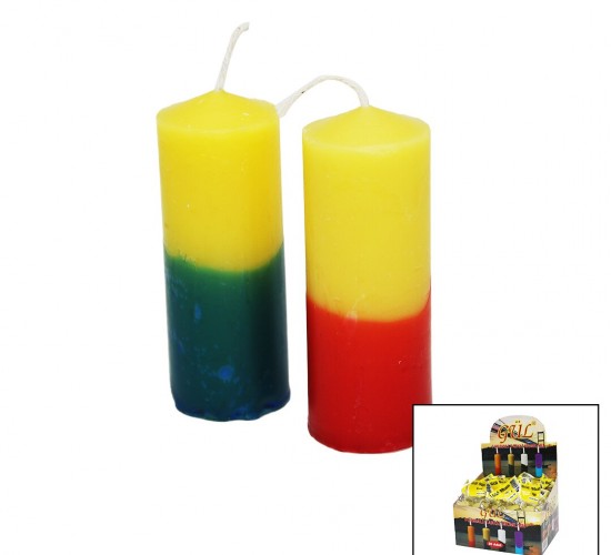 GÜL CANDLES-101 ( TARAFTAR MUM ) TAKOZ MUM*20X12