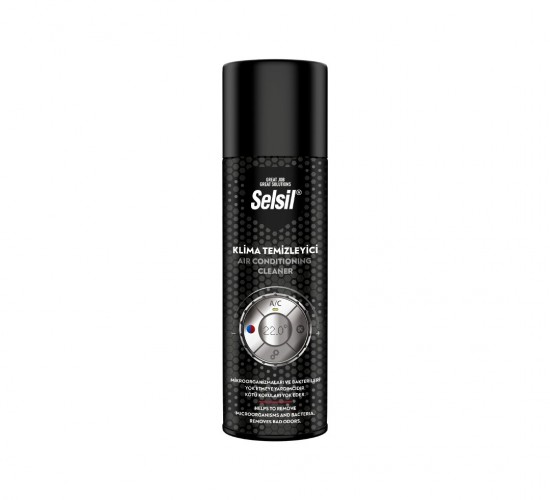 SELSİL TAS-028 KLİMA TEMİZLEYİCİ SPREY 150ML ( MİKRO ORGANİZMA & BAKTERİ & KÖTÜ KOKU TEMİZLEYİCİ )*36