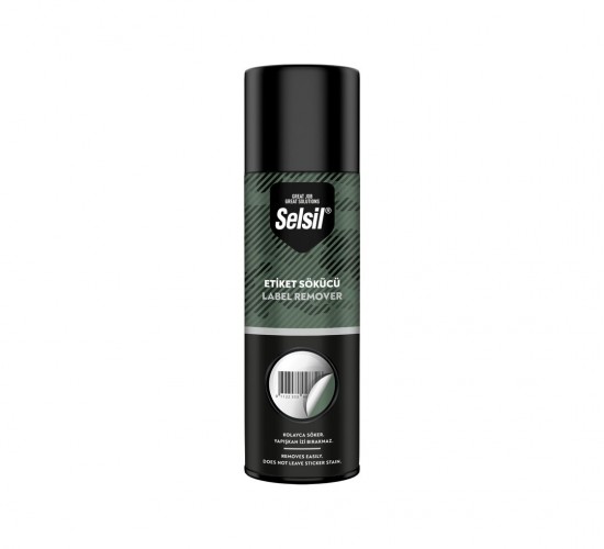 SELSİL TAS-038 ETİKET SÖKÜCÜ SPREY 200ML ( İZ BIRAKMAZ )*36
