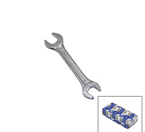 TITANIC TOOLS DOE SPANNER CODE-21 ( 12X13MM ) AÇIK ANAHTAR ( DROP FORGED ) ( DOUBLE OPEN END SPAINER )*12X40