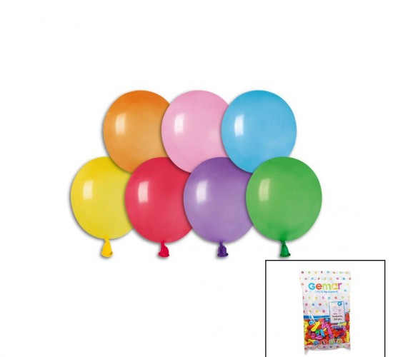 GEMAR-PT20 RENKLİ SU BALON #086 ( 3'' & 8CM & 500PCS )*1X100